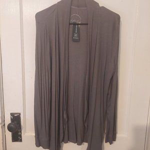 Inc Dark Gray Light Weight Cardigan